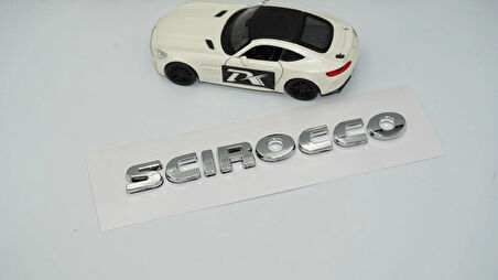 DK Tuning VW Volkswagen Scirocco MK3 Bagaj Krom Yazı Logo Arma