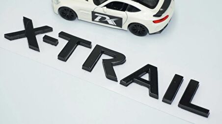 DK Tuning Nissan X-Trail Siyah ABS 3M 3D Bagaj Yazı Logo Arma