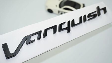 DK Tuning Aston Martin Vanquish Bagaj Siyah Yazı Logo Amblem