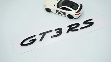 DK Tuning Porsche 911 GT3 RS Bagaj Siyah ABS Yazı Logo Amblem
