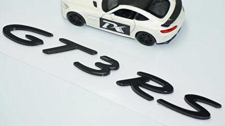 DK Tuning Porsche 911 GT3 RS Bagaj Siyah ABS Yazı Logo Amblem