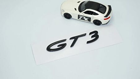 DK Tuning Porsche 911 GT3 Bagaj Siyah ABS Yazı Logo Amblem