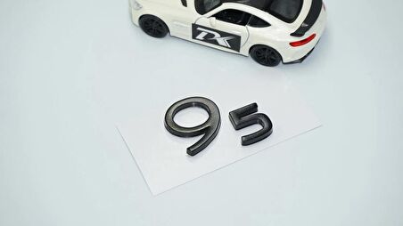 DK Tuning Saab 95 Bagaj Parlak Siyah ABS Logo Amblem Arma