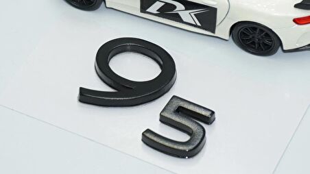 DK Tuning Saab 95 Bagaj Parlak Siyah ABS Logo Amblem Arma