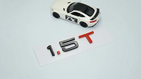 DK Tuning 1.5 T Bagaj Siyah Kırmızı 3M Yazı Logo Audi İle Uyumlu