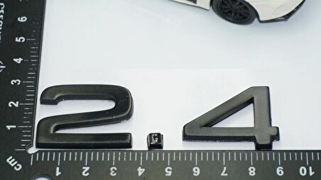 DK Tuning 2.4 Bagaj Siyah 3M Yazı Logo Audi İle Uyumlu