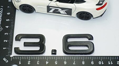 DK Tuning 3.6 Bagaj Siyah 3M Yazı Logo Audi İle Uyumlu