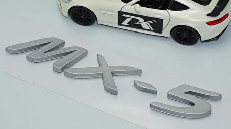 DK Tuning Mazda Miata MX-5 Gri ABS 3M 3D Bagaj Yazı Logo Arma