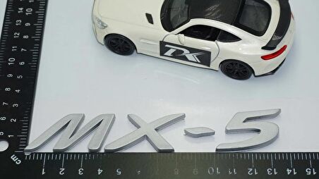 DK Tuning Mazda Miata MX-5 Gri ABS 3M 3D Bagaj Yazı Logo Arma