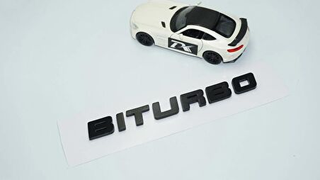 DK Tuning Biturbo Siyah ABS Bagaj Yazı Logo