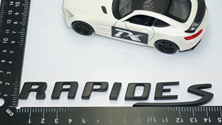 DK Tuning Aston Martin Rapide S Bagaj Siyah Yazı Logo Amblem