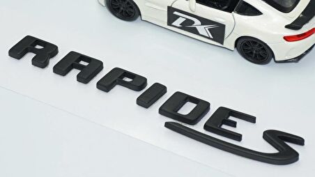 DK Tuning Aston Martin Rapide S Bagaj Siyah Yazı Logo Amblem