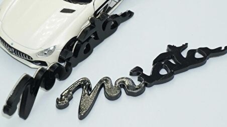 DK Tuning Mazda Miata Siyah ABS Çamurluk Yazı Logo Arma Seti