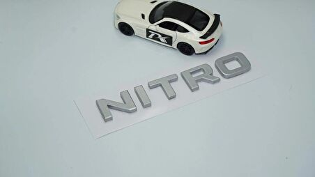 DK Tuning Dodge Nitro Bagaj Gri ABS 3M 3D Yazı Logo Amblem