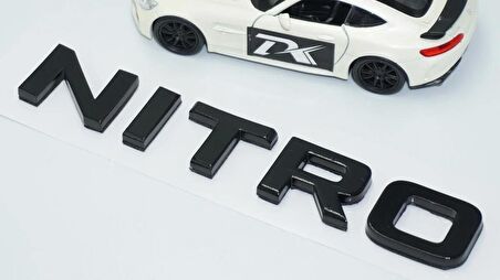 DK Tuning Dodge Nitro Bagaj Siyah ABS 3M 3D Yazı Logo Amblem
