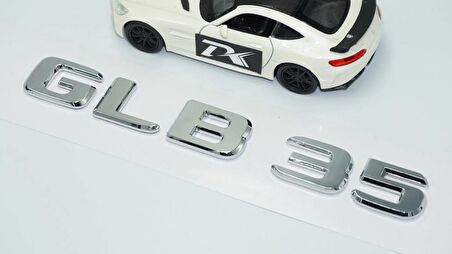 DK Tuning GLB 35 Bagaj Krom ABS 3M 3D Yazı Logo Benz İle Uyumlu
