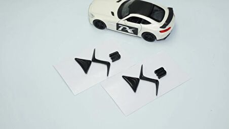 DK Tuning DS3 Çamurluk Siyah Logo Arma Yazı Seti Citroen İle Uyumlu