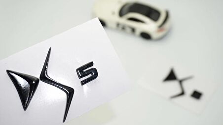 DK Tuning DS5 Çamurluk Siyah Logo Arma Yazı Seti Citroen İle Uyumlu