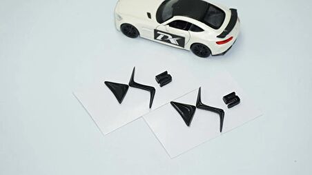 DK Tuning DS5 Çamurluk Siyah Logo Arma Yazı Seti Citroen İle Uyumlu