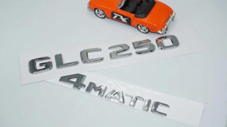 DK Tuning GLC250 4Matic Bagaj Krom ABS Yazı Logo Benz İle Uyumlu