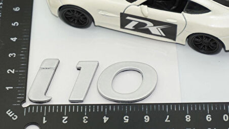 DK Tuning i10 Bagaj 3M Gri Yeni Nesil Yazı Logo Hyundai İle Uyumlu