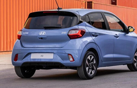 DK Tuning i10 Bagaj 3M Gri Yeni Nesil Yazı Logo Hyundai İle Uyumlu