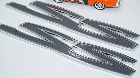 DK Tuning Holden SS Çamurluk Yanı Gri ABS Yazı Logo Seti