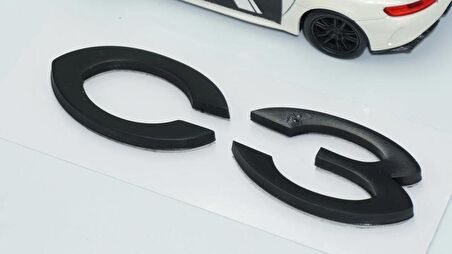 DK Tuning Citroen C3 Picasso 2005-2010 Bagaj Siyah Yazı Logo Amblem