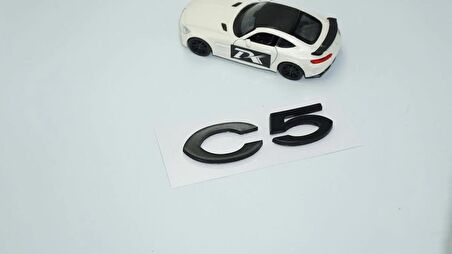 DK Tuning Citroen C5 2008-2017 Bagaj Siyah ABS 3M 3D Yazı Logo Amblem