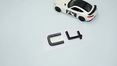 DK Tuning Citroen C4 MK3 2018+ Cactus Bagaj Siyah Yazı Logo Amblem