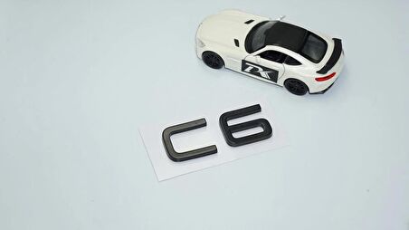 DK Tuning Citroen C6 2022+ Bagaj Siyah Yazı Logo Amblem