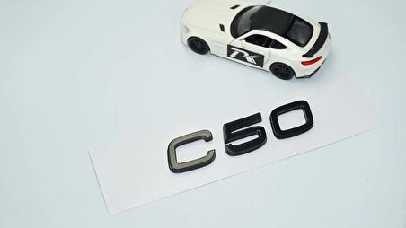 DK Tuning C50 Siyah ABS 3M 3D Bagaj Yazı Logo Volvo İle Uyumlu