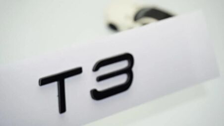 DK Tuning T3 Siyah ABS 3M 3D Bagaj Yazı Logo Volvo İle Uyumlu