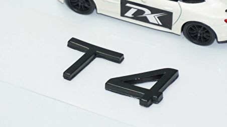 DK Tuning T4 Siyah ABS 3M 3D Bagaj Yazı Logo Volvo İle Uyumlu