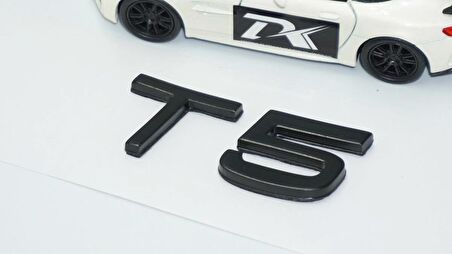 DK Tuning T5 Siyah ABS 3M 3D Bagaj Yazı Logo Volvo İle Uyumlu