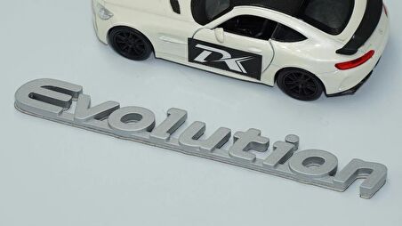 DK Tuning Mitsubishi Lancer Evolution Evo8 CT9A Gri Bagaj Yazı Logo