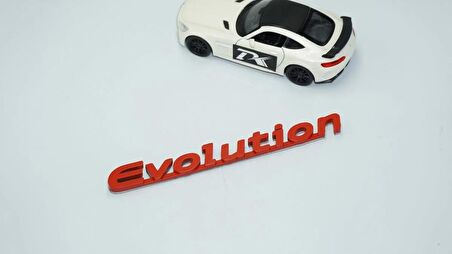 DK Tuning Mitsubishi Lancer Evolution Evo8 CT9A Kırmızı Bagaj Yazı Logo