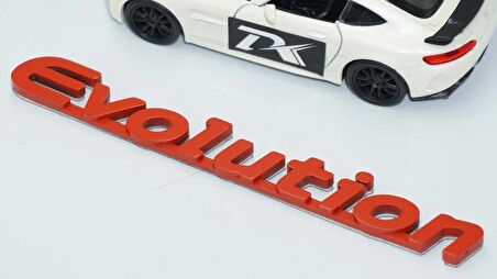 DK Tuning Mitsubishi Lancer Evolution Evo8 CT9A Kırmızı Bagaj Yazı Logo