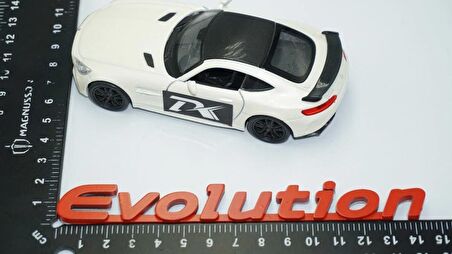 DK Tuning Mitsubishi Lancer Evolution Evo8 CT9A Kırmızı Bagaj Yazı Logo