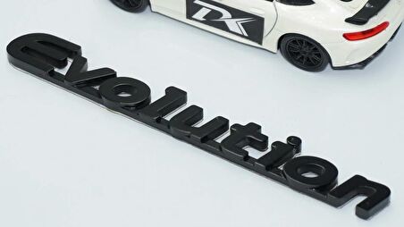 DK Tuning Mitsubishi Lancer Evolution Evo8 CT9A Siyah Bagaj Yazı Logo