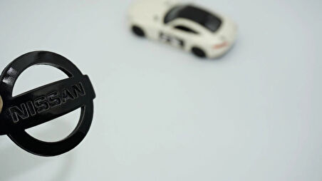 DK Tuning Nissan Direksiyon 3M 3D Siyah ABS Logo Amblem