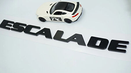 DK Tuning Escalade Bagaj Siyah Yazı Logo Cadillac İle Uyumlu