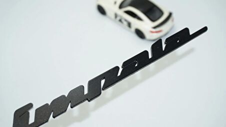 DK Tuning Chevrolet İmpala Bagaj Siyah ABS Yazı Logo Amblem