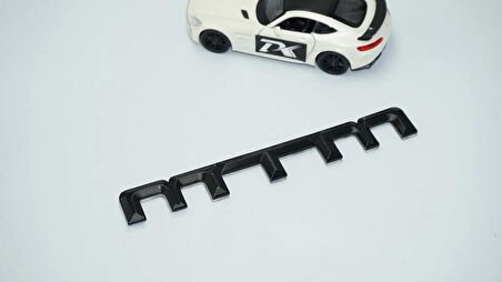 DK Tuning MTM Bagaj Siyah ABS 3M 3D Logo Amblem Audi İle Uyumlu