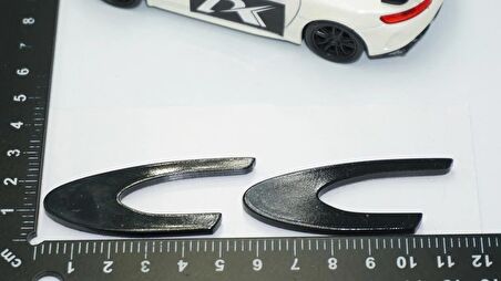 DK Tuning CC Bagaj Siyah ABS Logo Amblem Peugeot İle Uyumlu