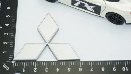 DK Tuning Bagaj Gri ABS 3M 3D Yazı Logo Mitsubishi İle Uyumlu