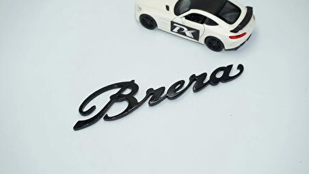 DK Tuning Alfa Romeo Brera Siyah ABS 3M 3D Bagaj Yazı Logo Arma