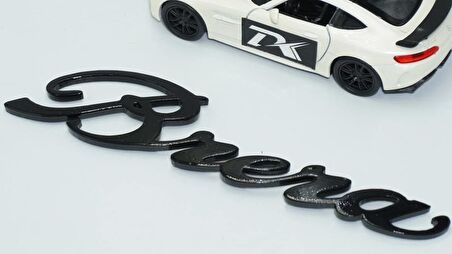 DK Tuning Alfa Romeo Brera Siyah ABS 3M 3D Bagaj Yazı Logo Arma