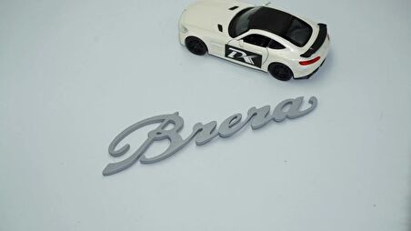 DK Tuning Alfa Romeo Brera Gri ABS 3M 3D Bagaj Yazı Logo Arma