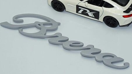 DK Tuning Alfa Romeo Brera Gri ABS 3M 3D Bagaj Yazı Logo Arma